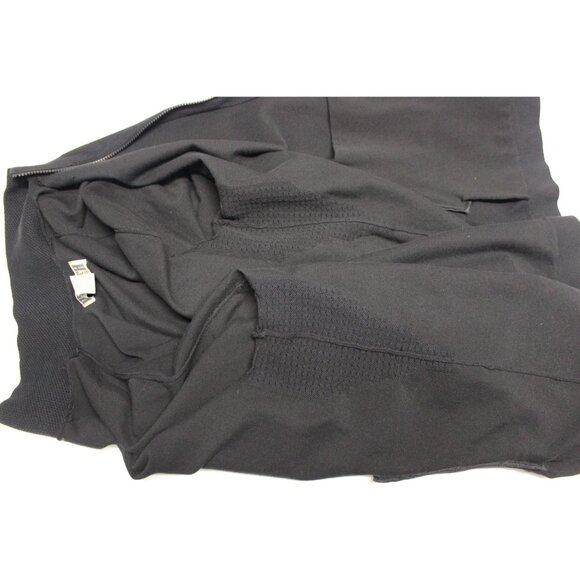 Duluth Trading Co men's black rib knit mock‎ neck full zip sweater L - Picture 6 of 9